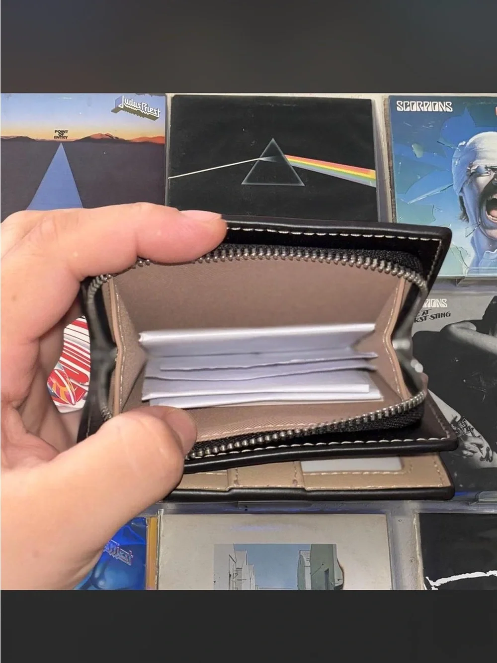 Coach Checkerboard Snap Wallet